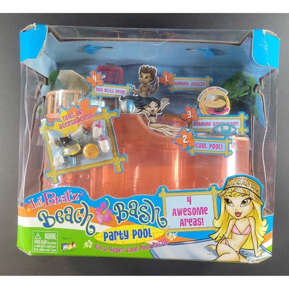 MGA Entertainment Other - Bratz Beach Bash Party Pool Playset for Lil Bratz Dolls New